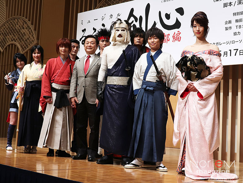 ミュージカル るろうに剣心 京都編 2年越しの上演 小池徹平さん 素敵な劇場でこのメンバーでできる喜びを噛み締めて全力で挑みたい Noriem Japannoriem Japan