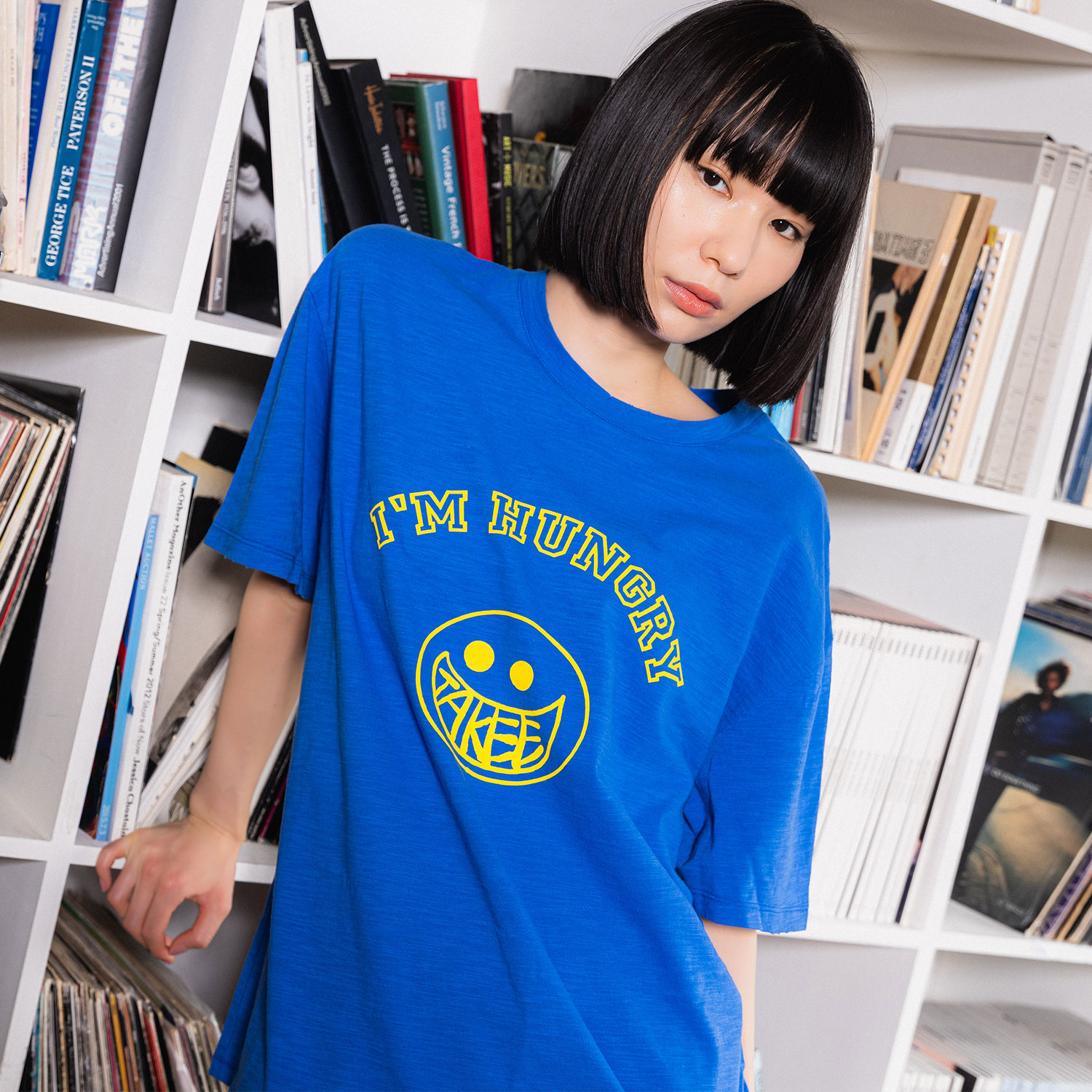 takee｜Smile Logo Vintage T-shirt