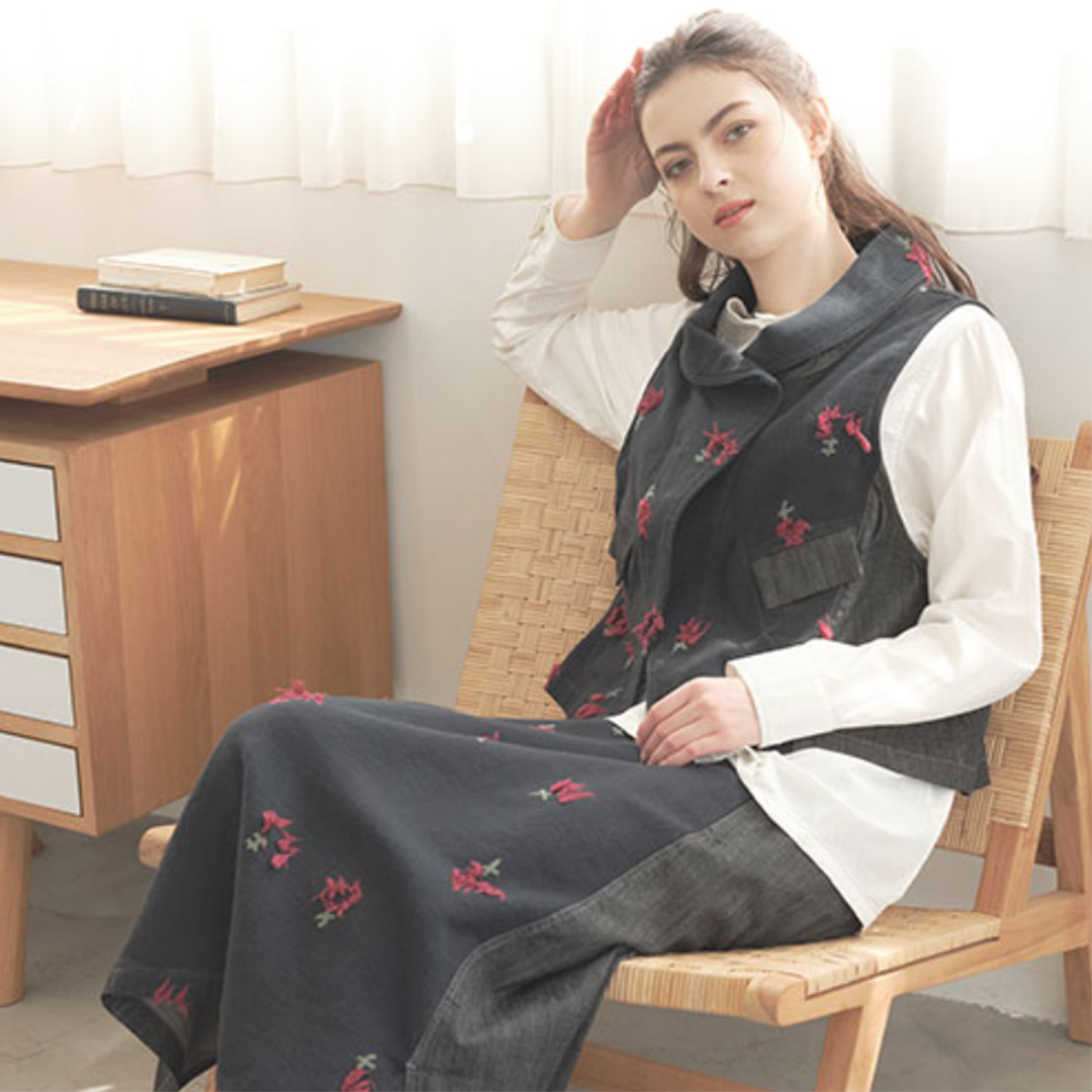 Cube-Cube｜フラワーカットジャカートベスト FEATURE掲載